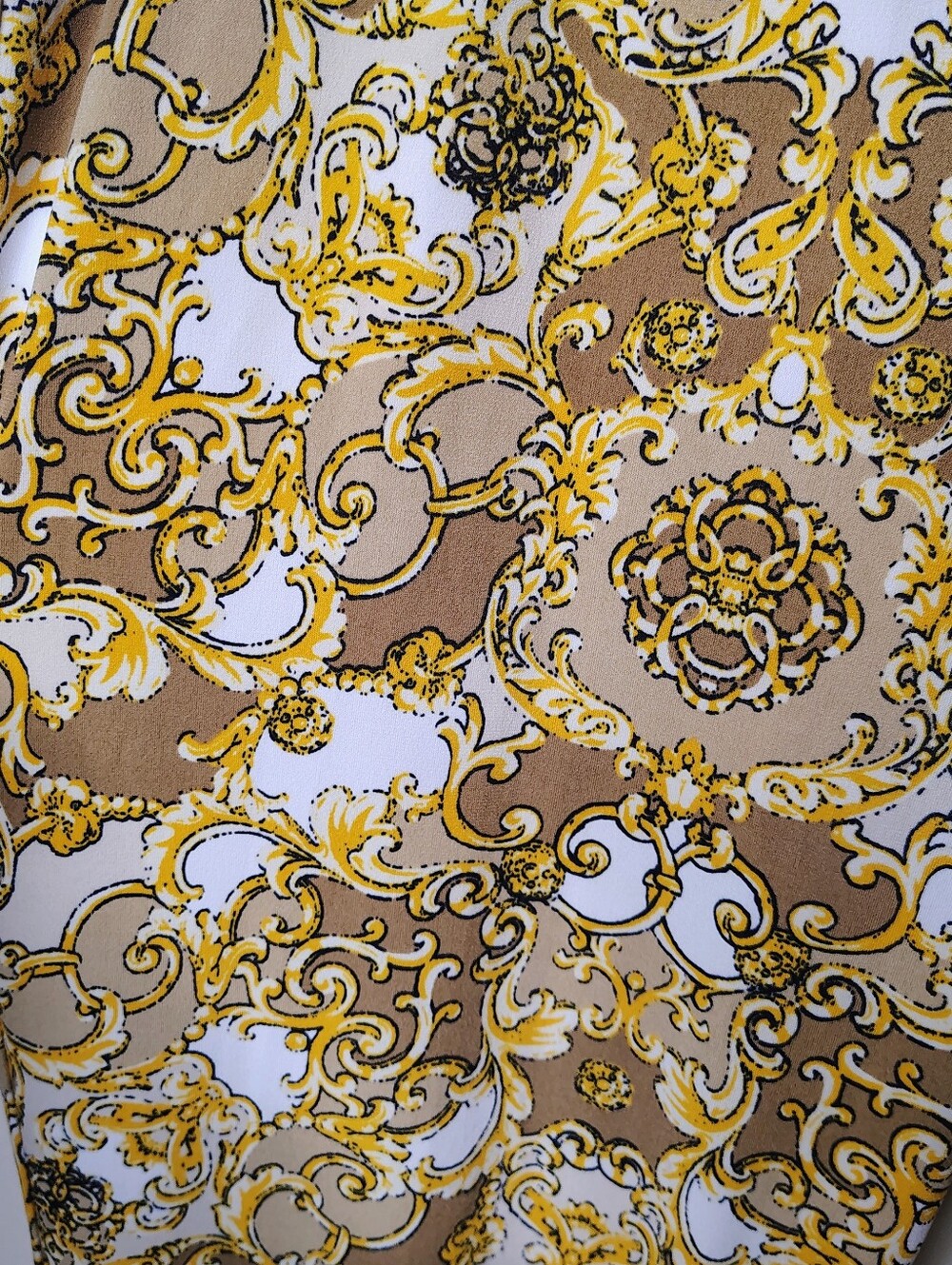 Serena Williams Signature Statement Baroque Print Leggings Women's Large Stretch
